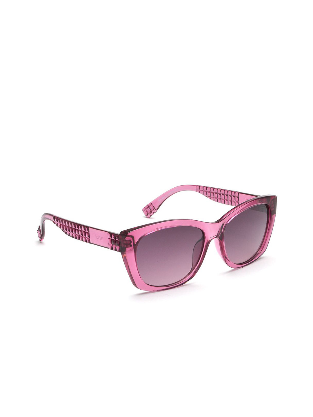 

IDEE Women Square Sunglasses with UV Protected Lens IDS3126C2SG, Pink