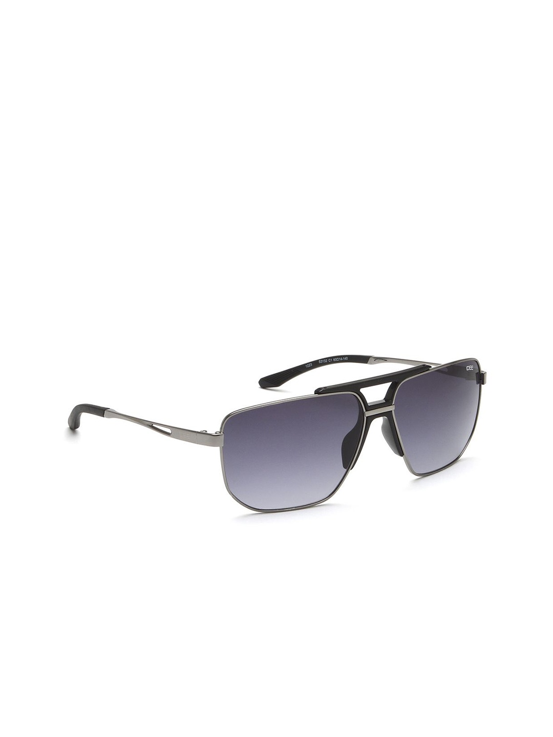 

IDEE Men Oversized Sunglasses with UV Protected Lens, Grey