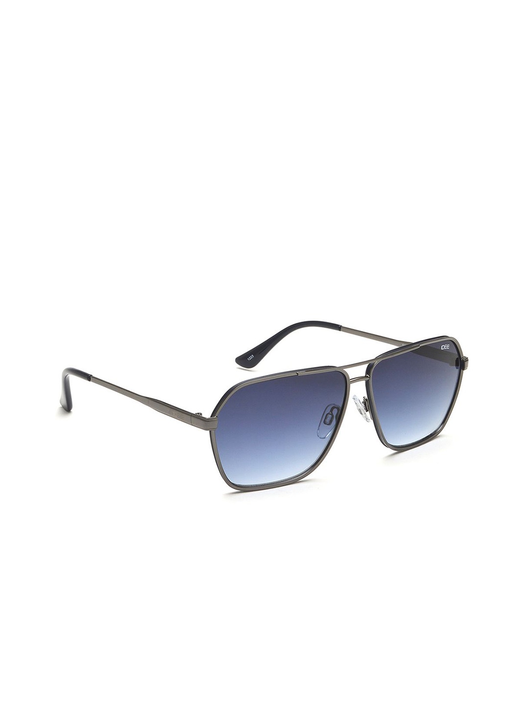 

IDEE Men Aviator Sunglasses with UV Protected Lens IDS3134C4SG, Blue