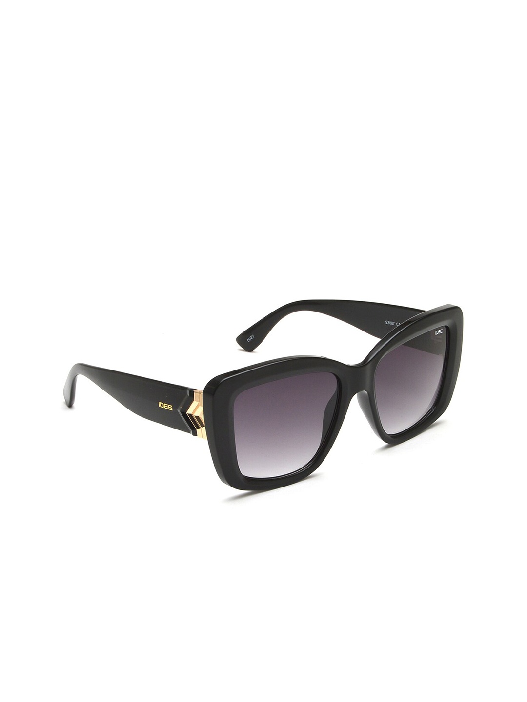 

IDEE Women Square Sunglasses with UV Protected Lens IDS3087C1SG, Grey