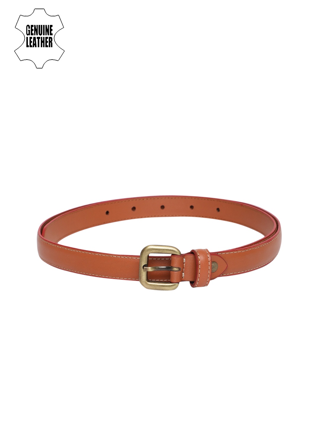 

Mast & Harbour Women Tan Brown Genuine Leather Belt