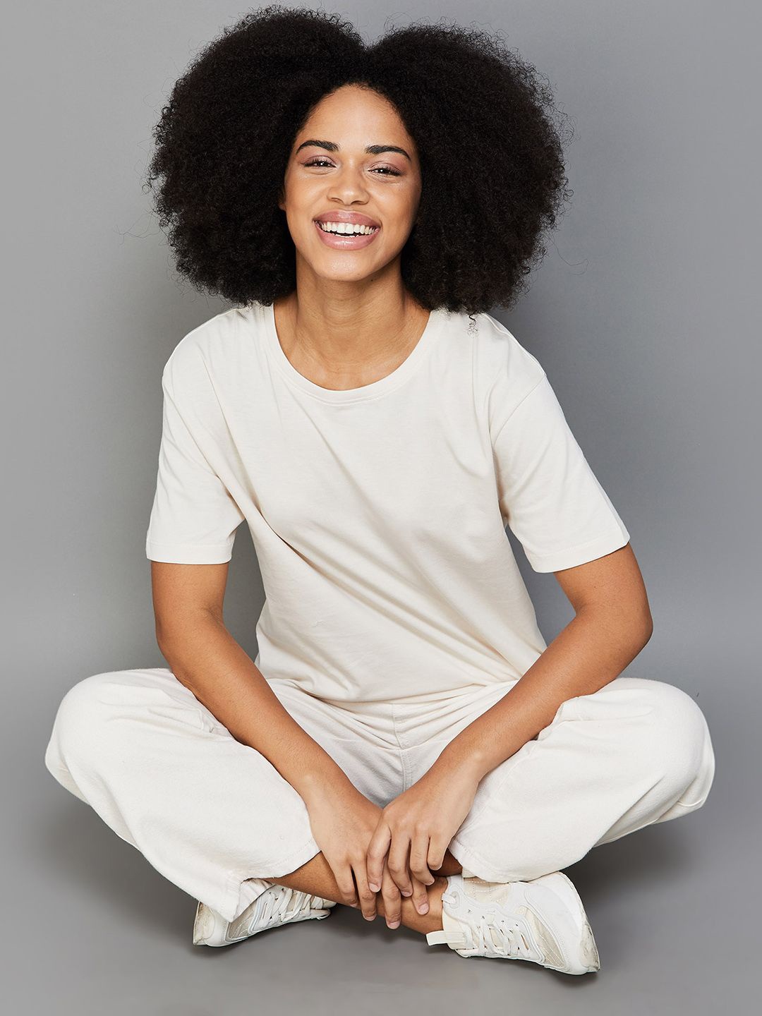 

Fame Forever by Lifestyle Cotton Top, Off white
