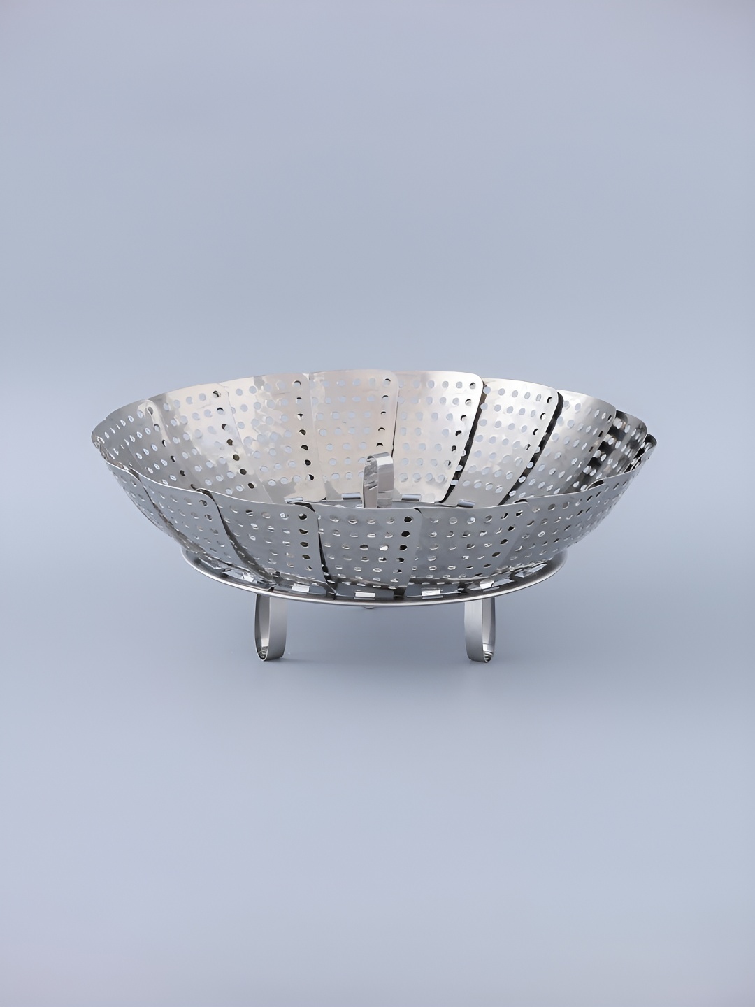 

UMAI Silver-Toned Stainless Steel Food Steamer