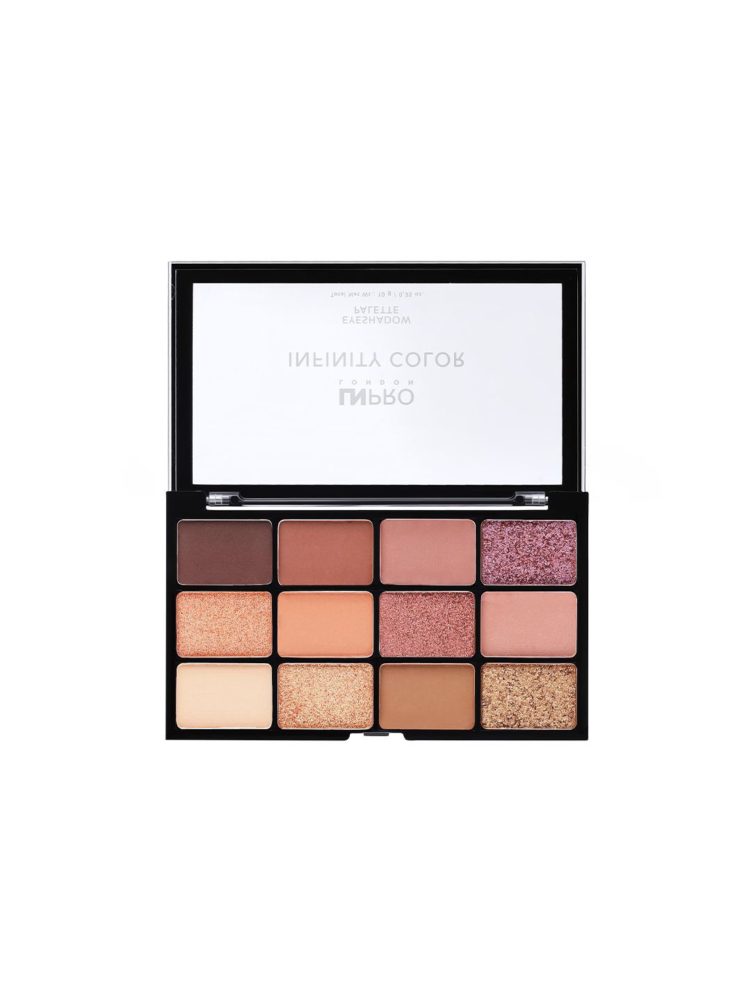 

LN PRO London Infinity Color Matte & Shimmer Eyeshadow Palette - Rose Gold 103, Multi