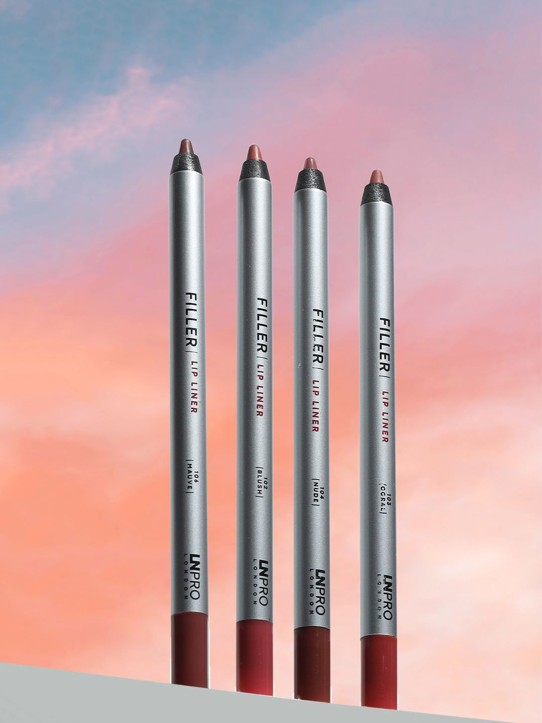 

LN PRO London Filler Lip Liner - 1.7g - Nude 104, Brown