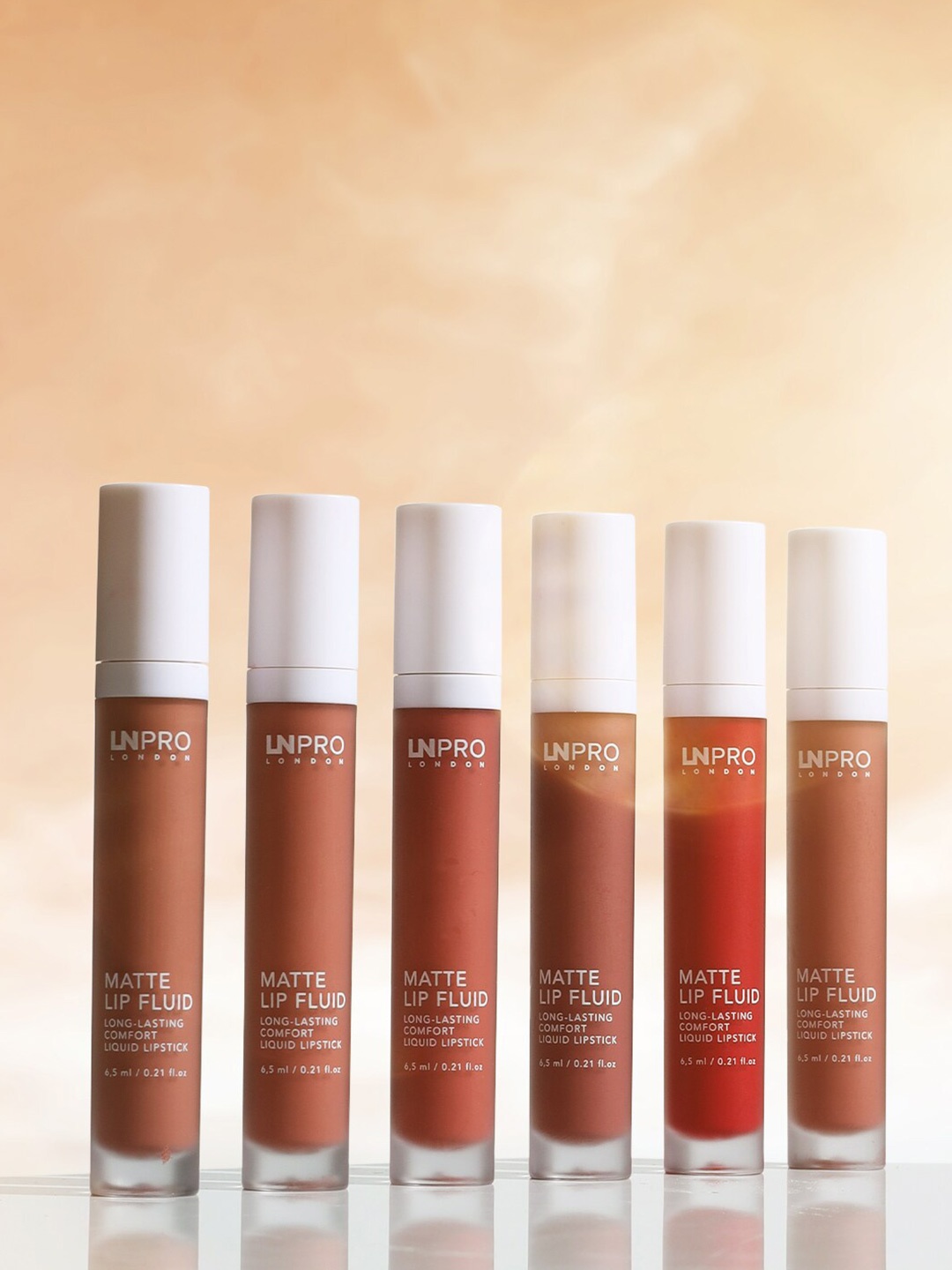 

LN PRO London Matte Smudgeproof Lip Fluid - 6.5ml - Lilac Creme 101, Coral
