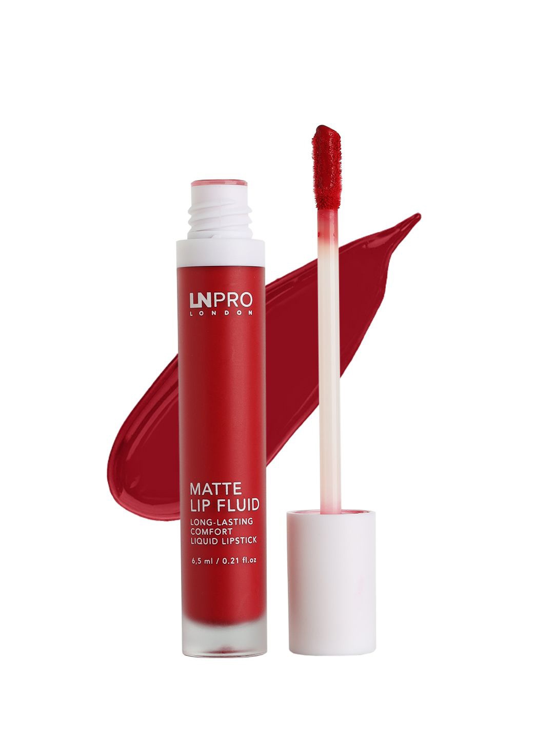 

LN PRO London Matte Lip Fluid Lipstick - 6.5ml - Dark Chili 106, Red