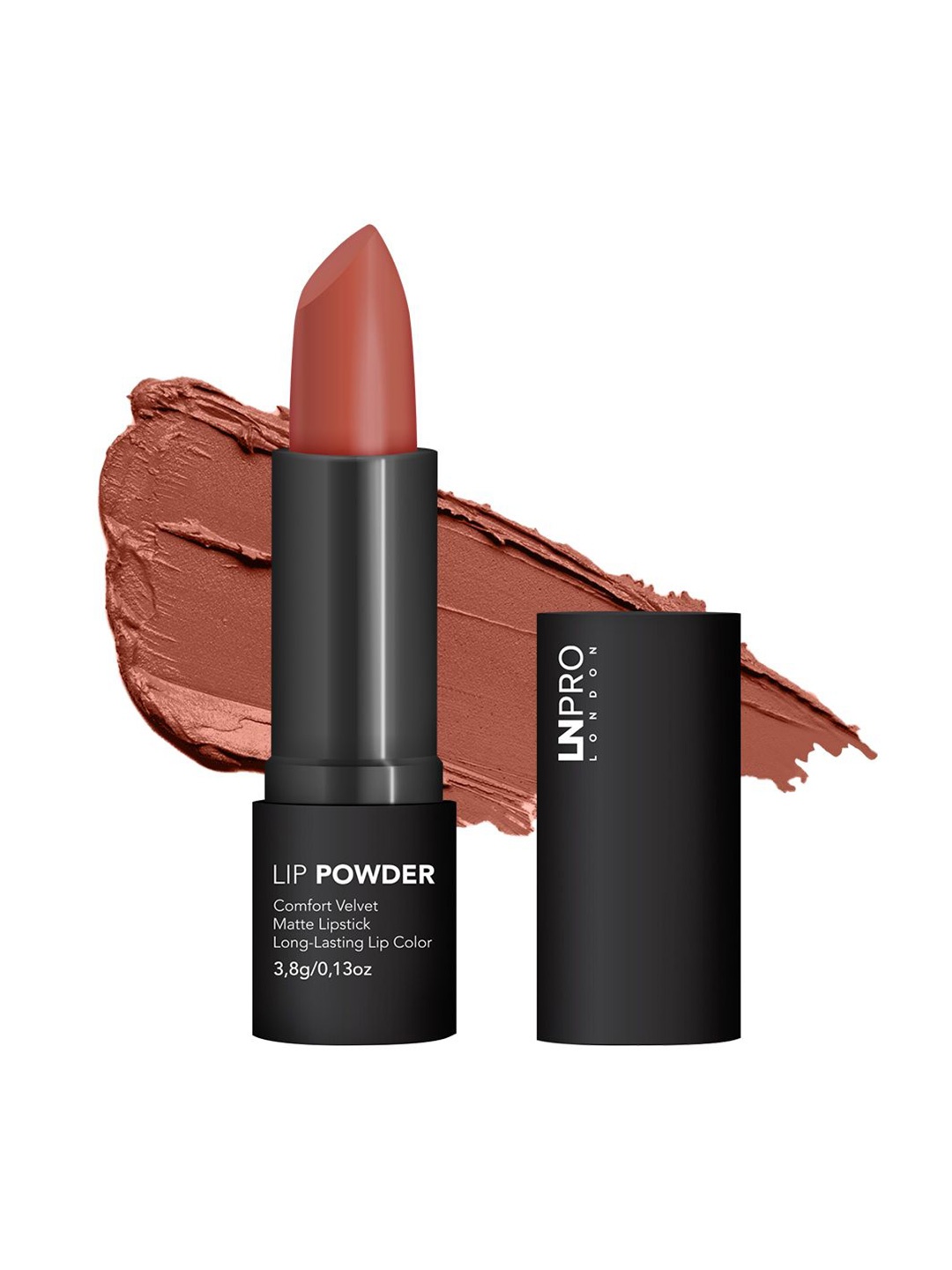 

LN PRO London Lip Powder Long Lasting Comfort Velvet Matte Lipstick - Rosewood 105, Mauve