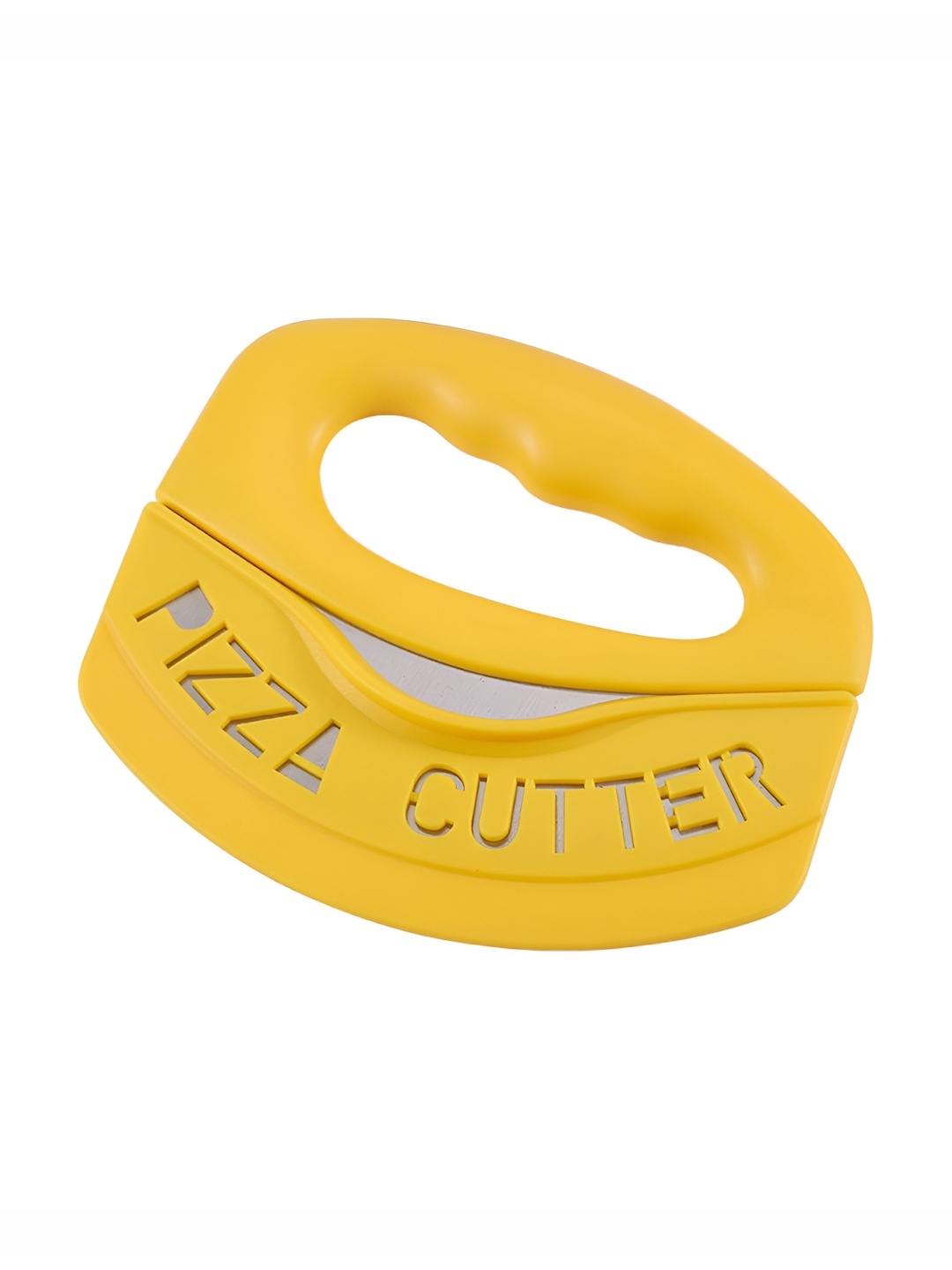 

P-Plus International Yellow Pizza Cutter With Cover