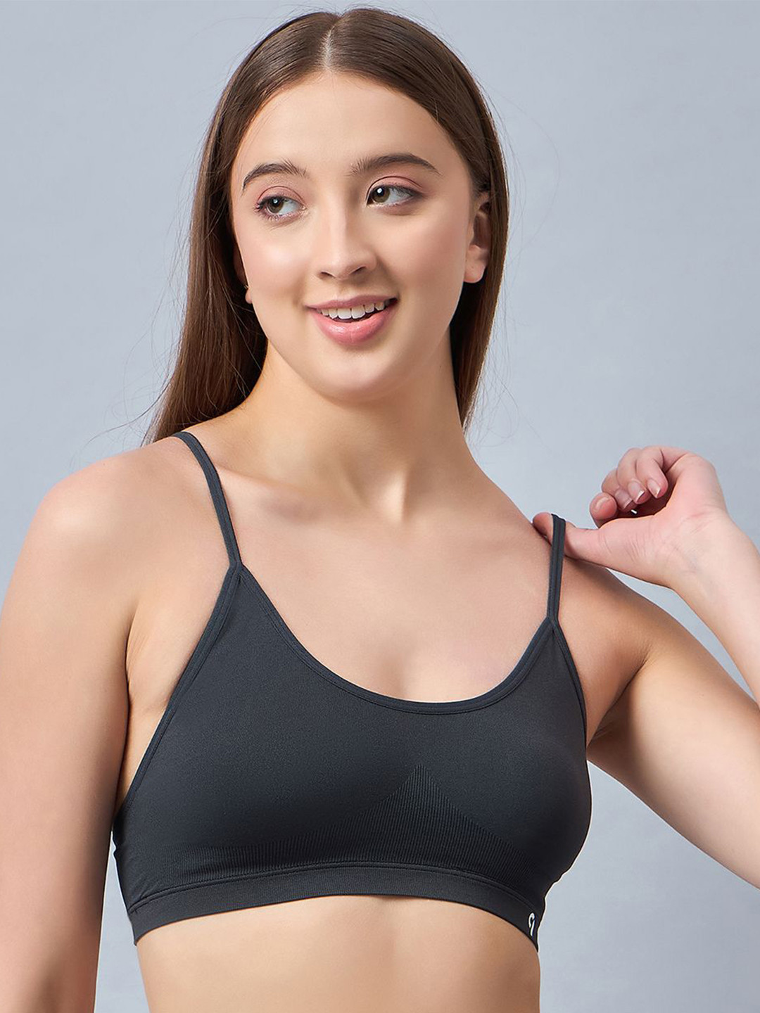 

C9 AIRWEAR Medium Seamless Coverage Non Padded Everyday Bra, Black