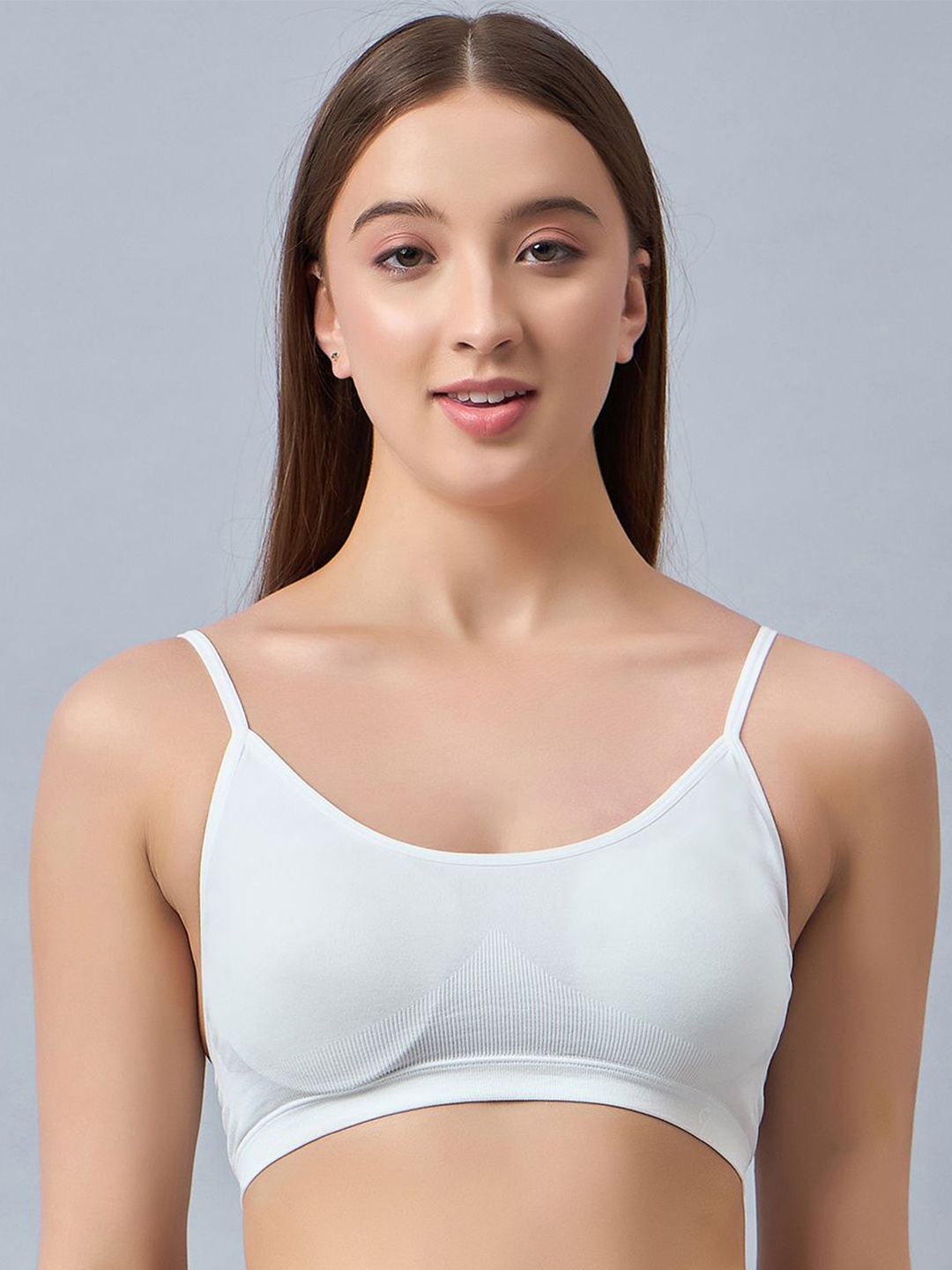 

C9 AIRWEAR Seamless Medium Coverage Everyday Bra with All Day Comfort, White