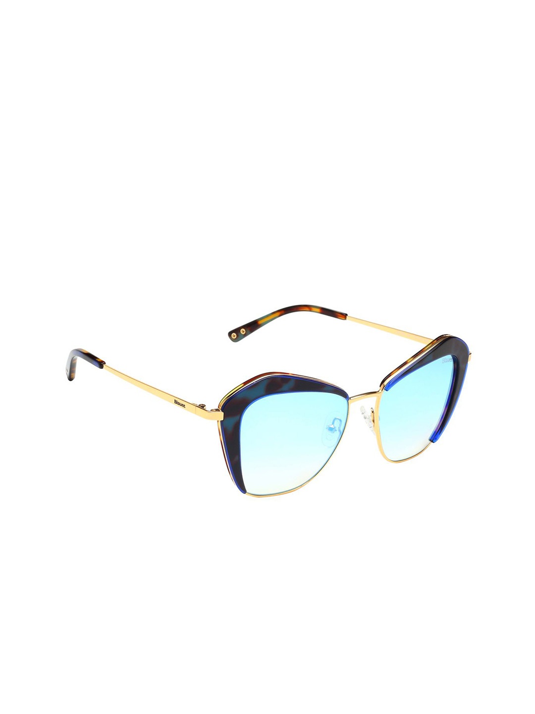 

BLAUER USA Women Cateye Sunglasses with UV Protected Lens BL564 02 52 S-Blue