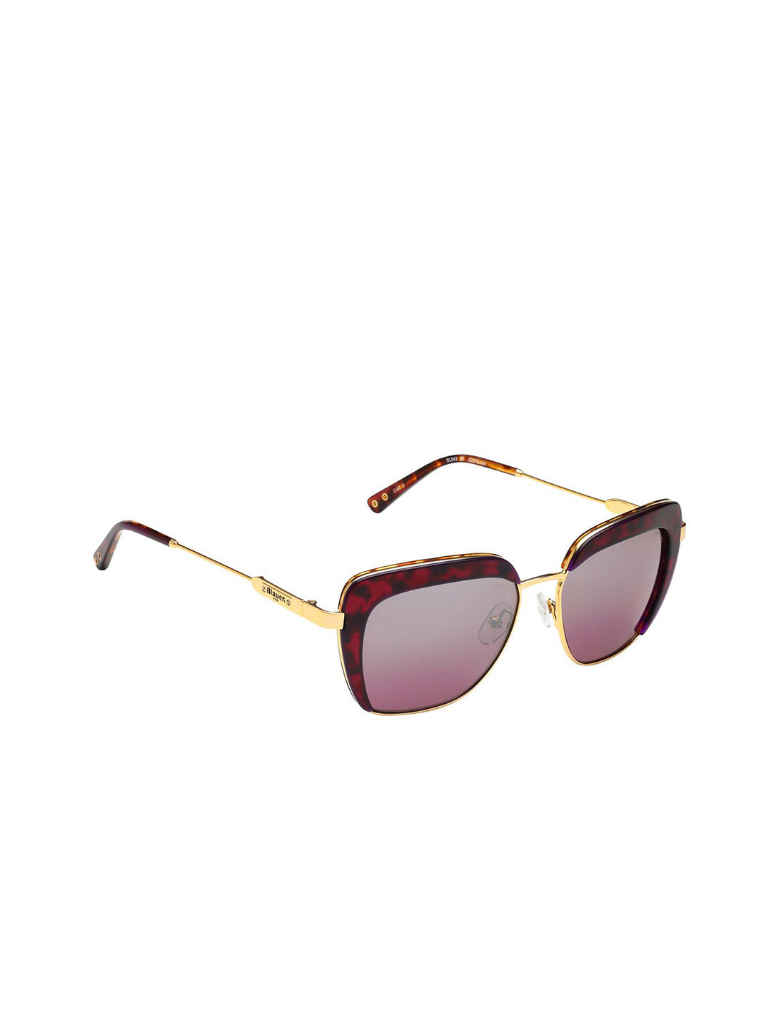 

BLAUER USA Women Cateye Sunglasses with UV Protected Lens BL543 05 52 S-Red