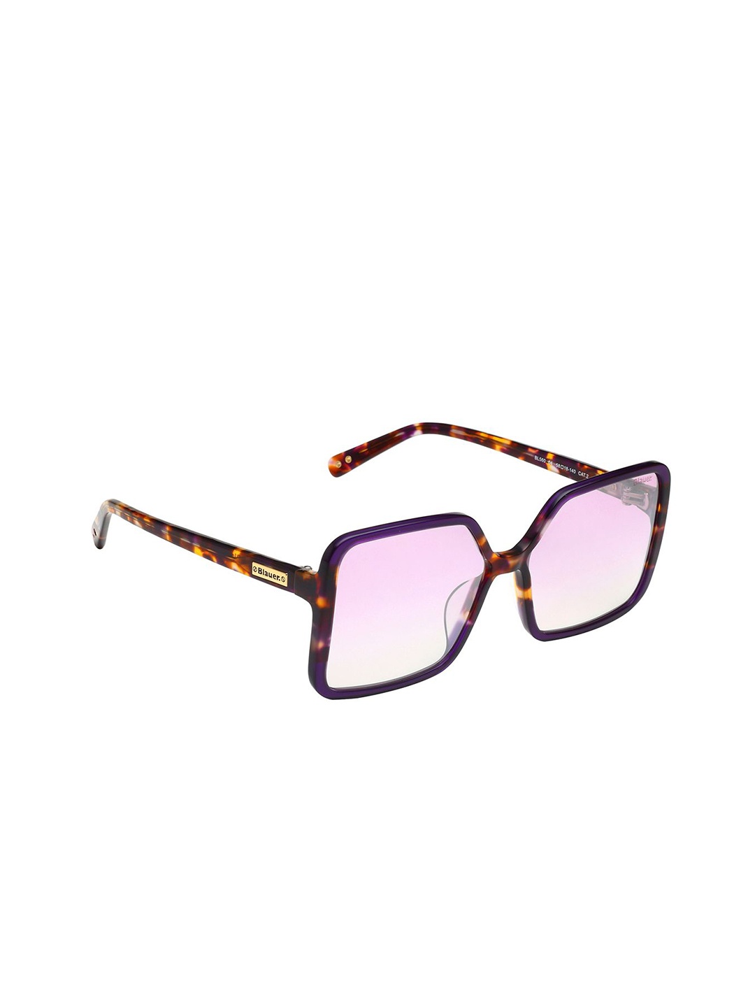 

BLAUER USA Women Oversized Sunglasses with UV Protected Lens BL560 04 58 S, Purple