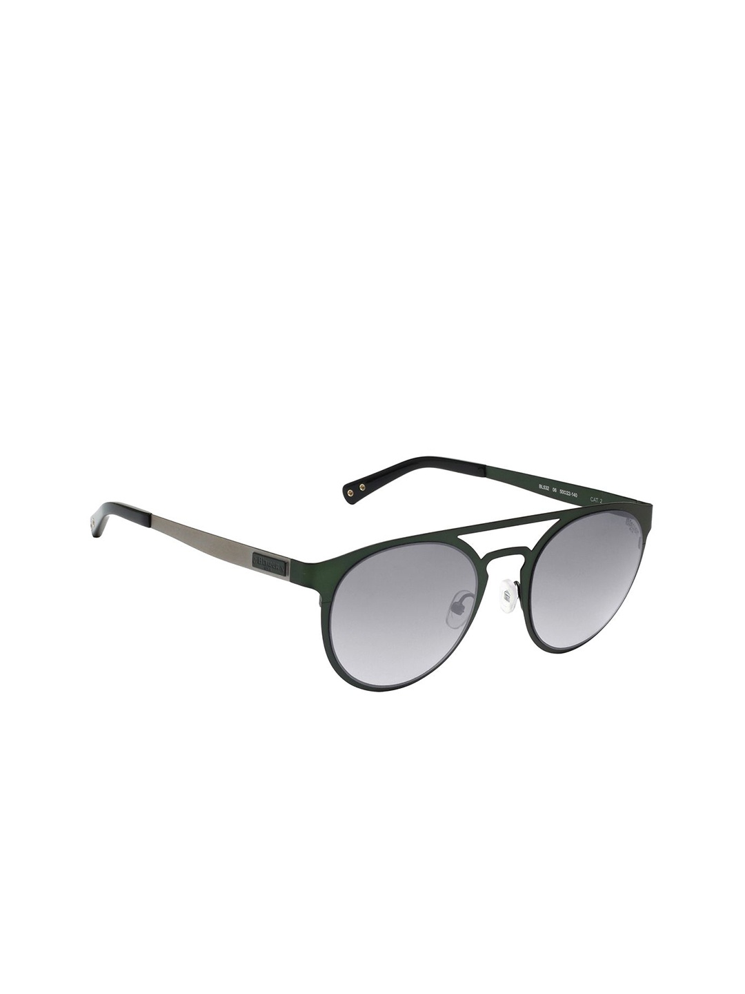 

BLAUER USA Unisex Oval Sunglasses with UV Protected Lens BL532 06 50 S, Grey