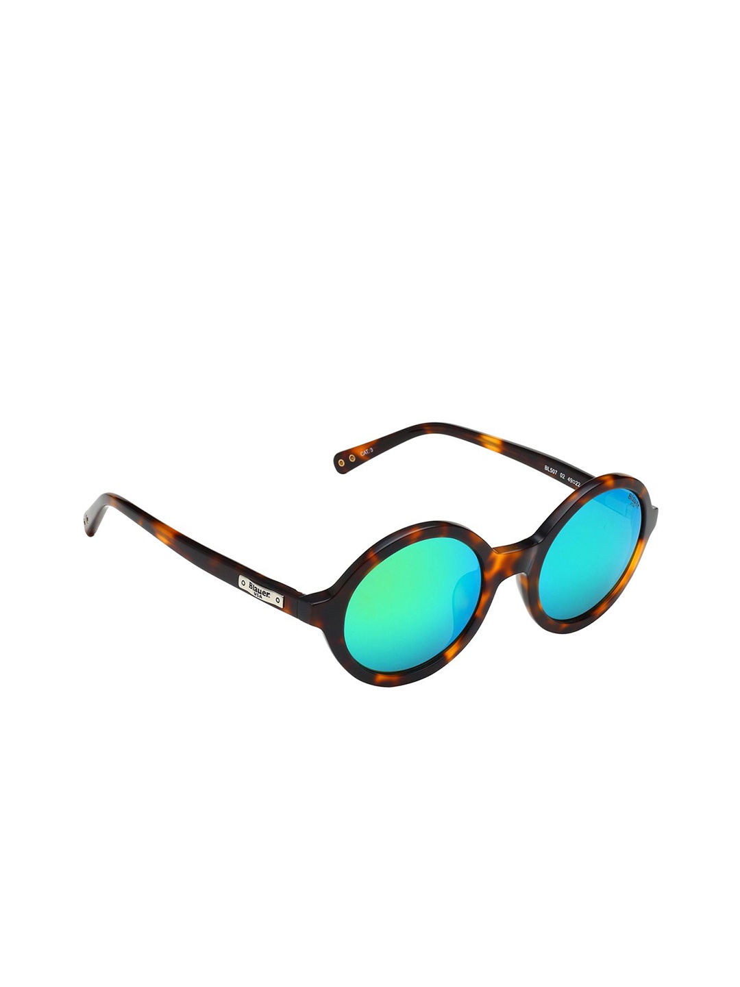 

BLAUER USA Women Round Sunglasses with UV Protected Lens BL507 02 49 S-Green