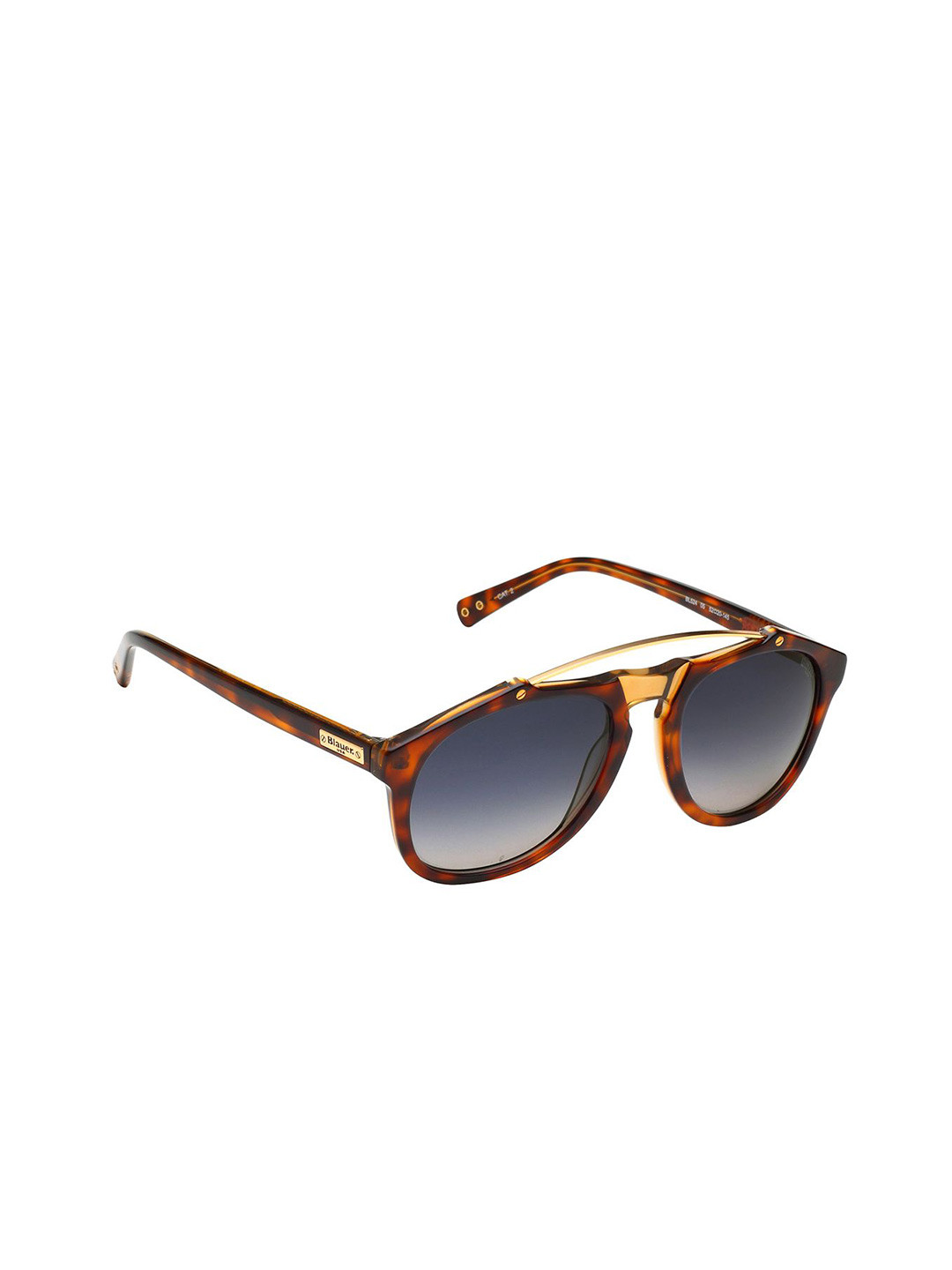 

BLAUER USA Unisex Oval Sunglasses with UV Protected Lens BL524 05 52 S-Blue