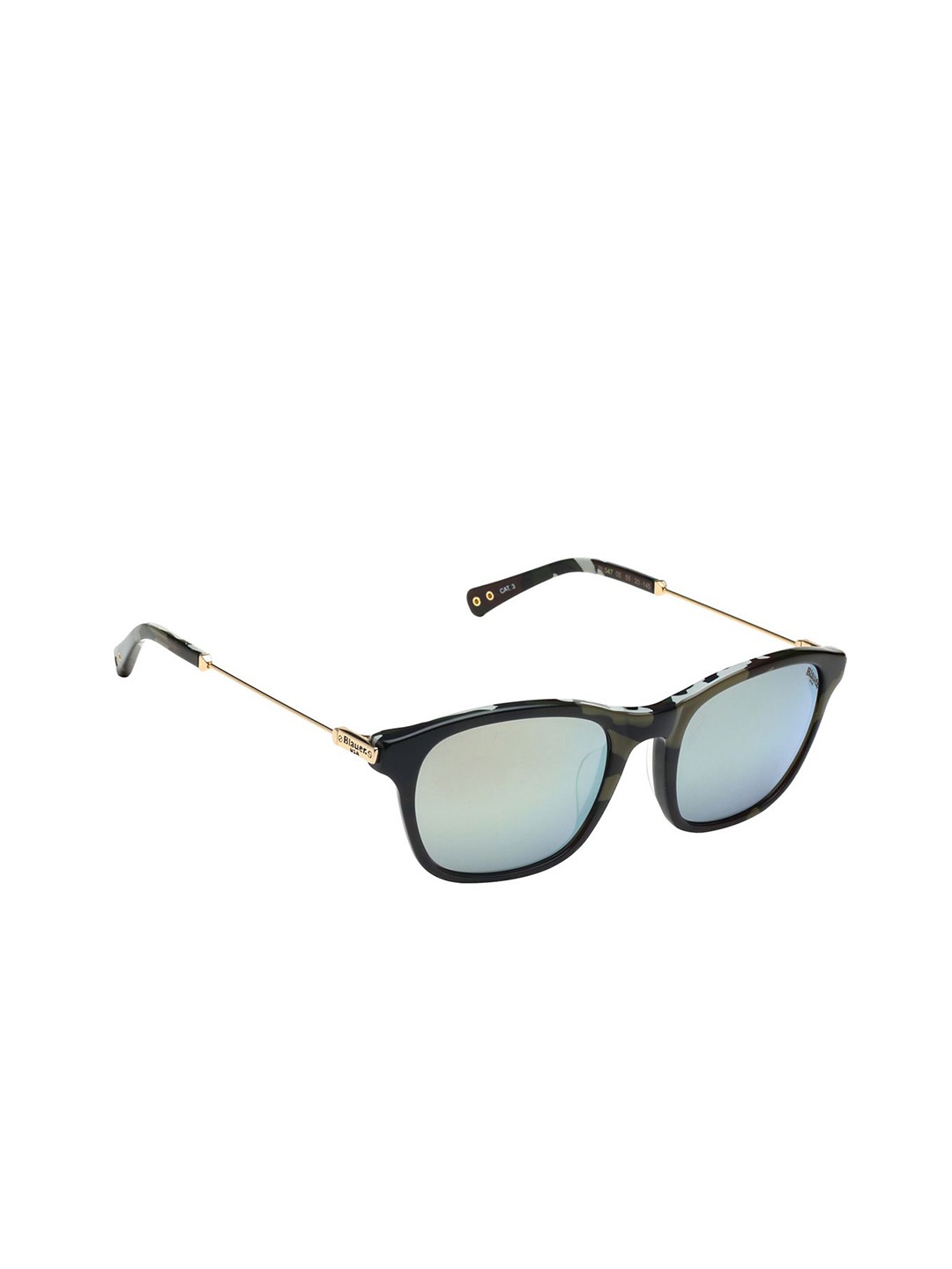 

BLAUER USA Unisex Square Sunglasses with UV Protected Lens BL547 05 55 S, Silver
