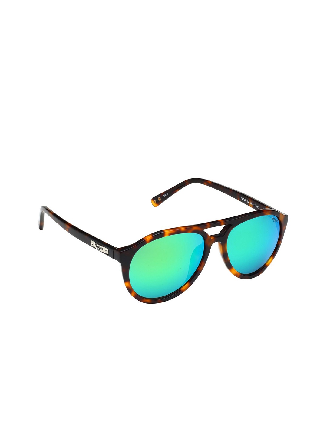 

BLAUER USA Unisex Aviator Sunglasses with UV Protected Lens BL502 02 56 S, Green