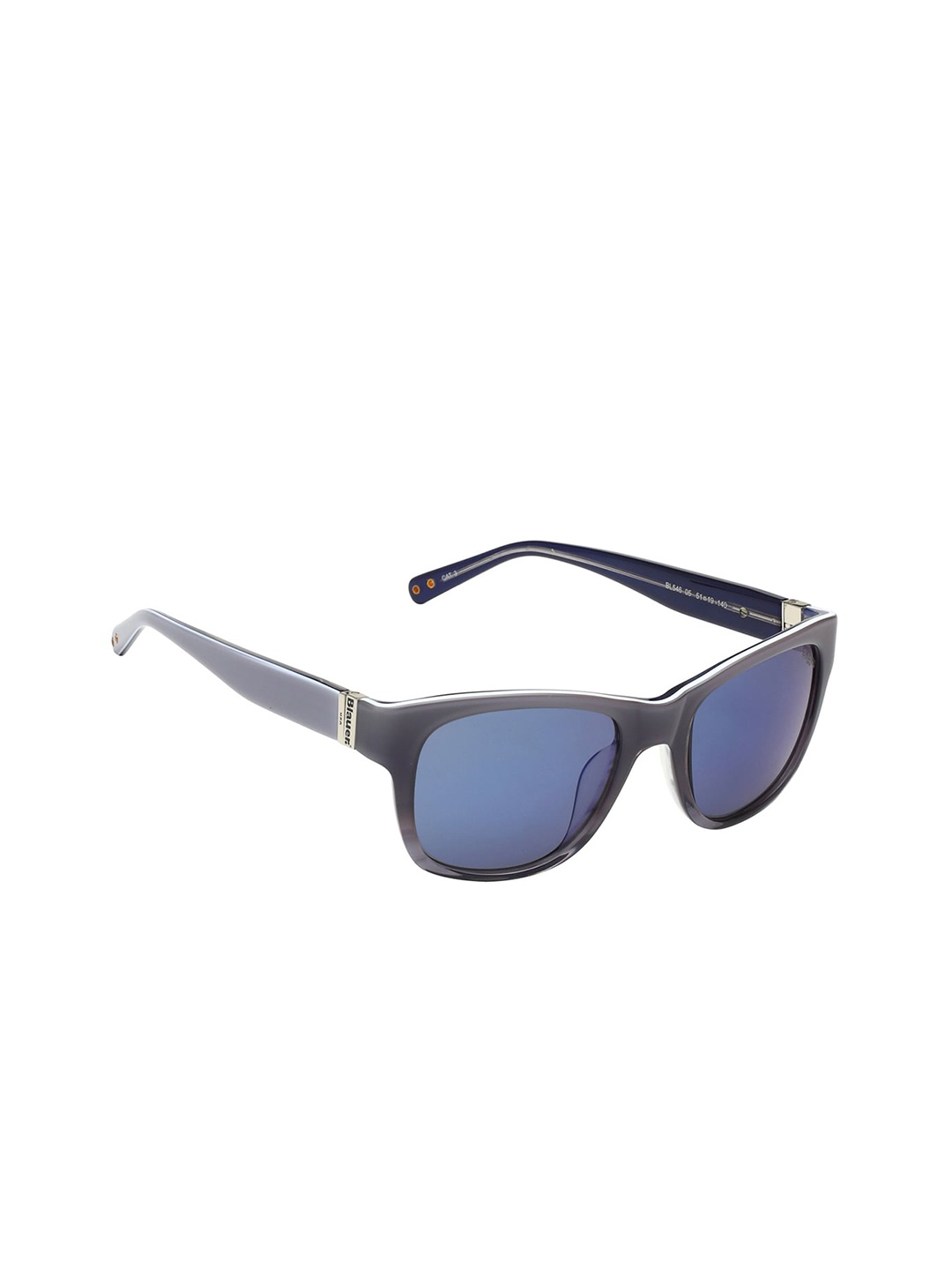 

BLAUER USA Unisex Square Sunglasses with UV Protected Lens BL546 05 51 S, Blue