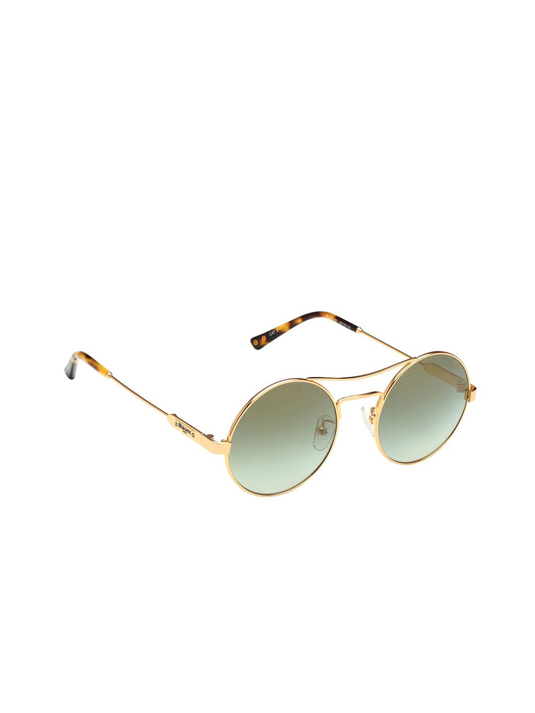 

BLAUER USA Unisex Round Sunglasses with UV Protected Lens BL510 02 49 S-Green