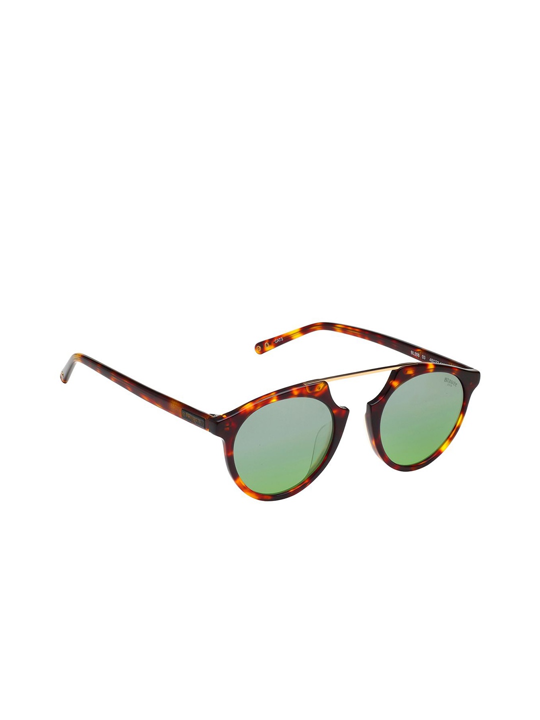 

BLAUER USA Unisex Oval Sunglasses with UV Protected Lens BL506 03 48 S, Green