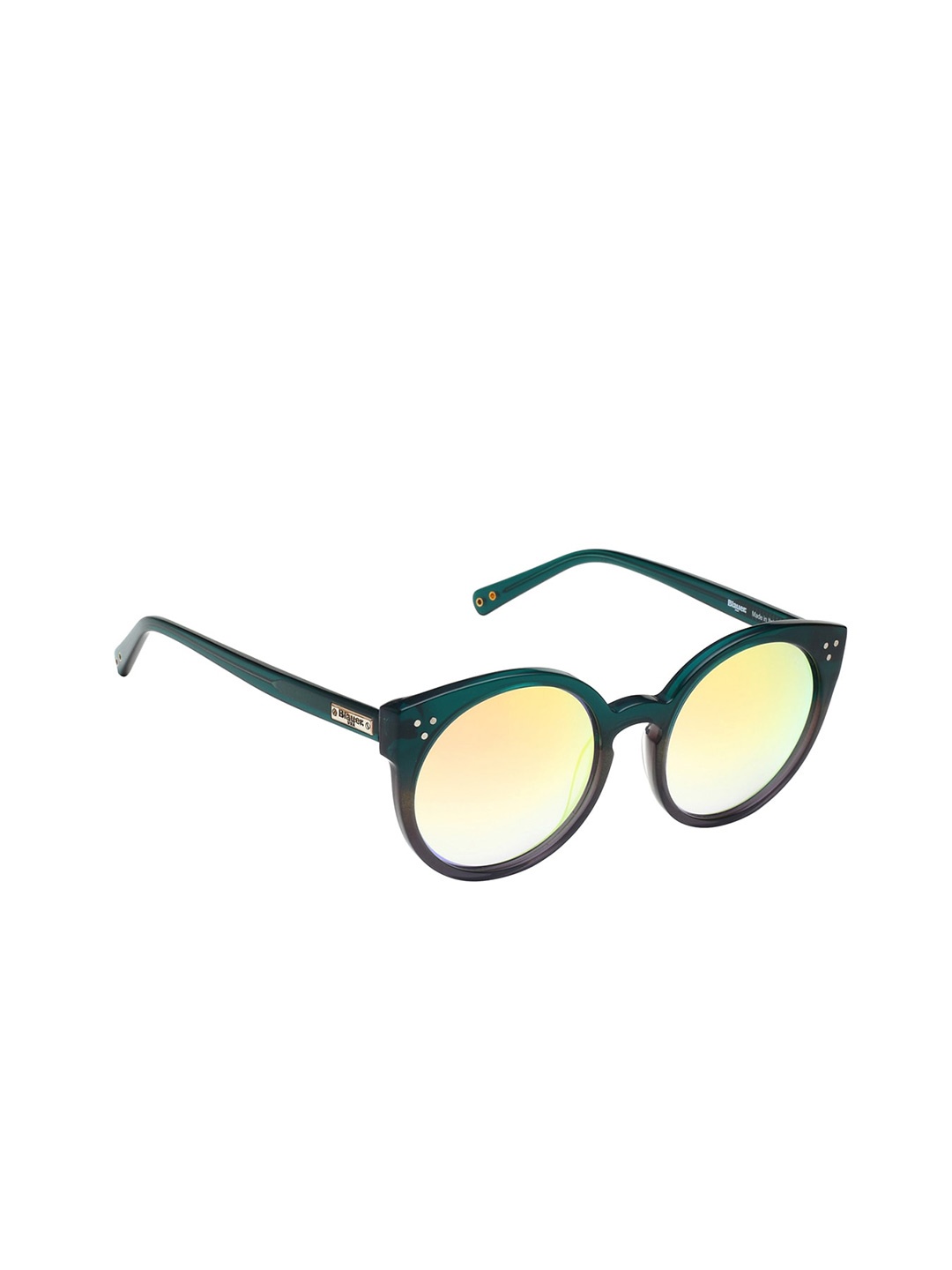 

BLAUER USA Women Cateye Sunglasses with UV Protected Lens BL515 C6 52 S, Yellow