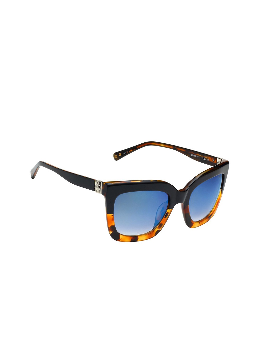 

BLAUER USA Women Square Sunglasses with UV Protected Lens BL514 02 54 S, Blue