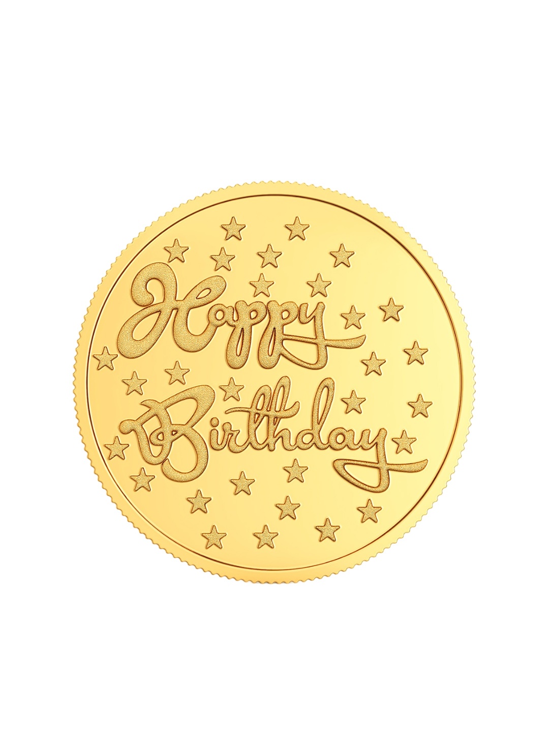 

Joyalukkas Happy Birthday 22KT Gold Coin-4gm