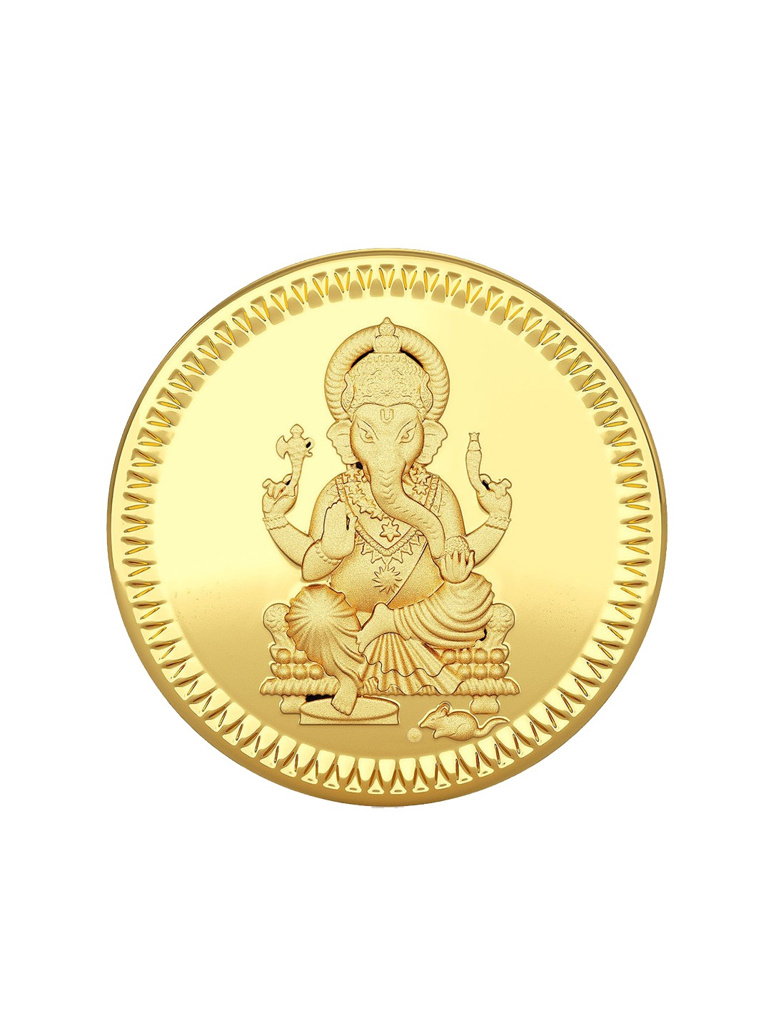 

Joyalukkas Ganapathy 22KT Gold Coin-4gm