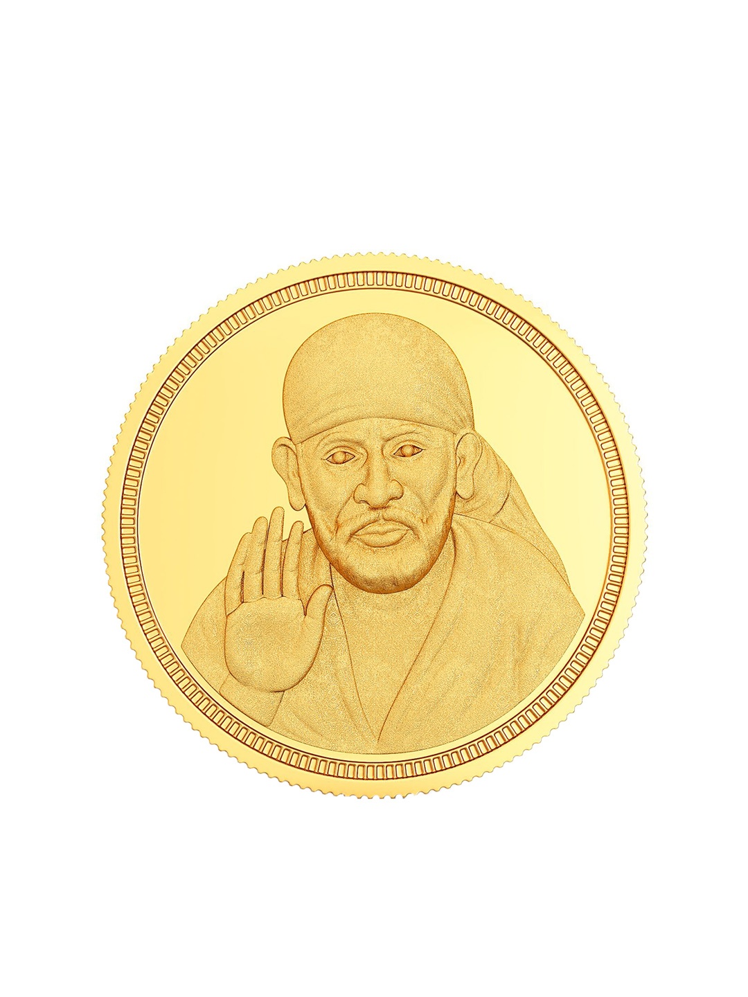 

Joyalukkas Sai Baba 22KT Gold Coin-4gm