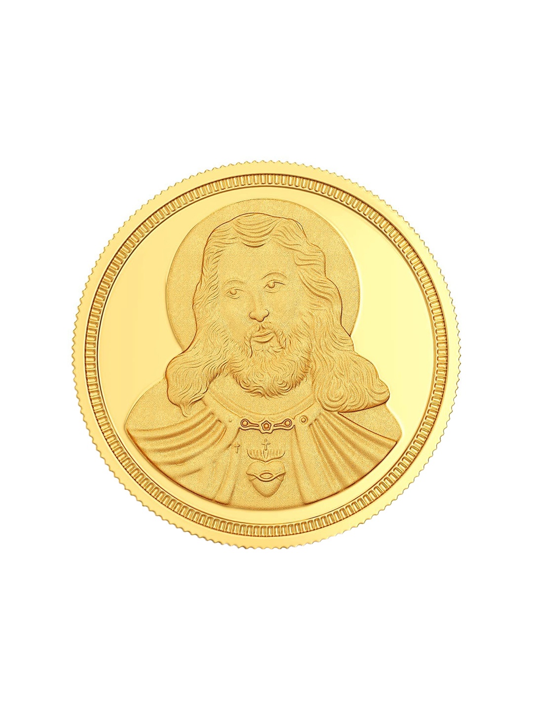 

Joyalukkas Jesus Christ 22KT Gold Coin-2gm