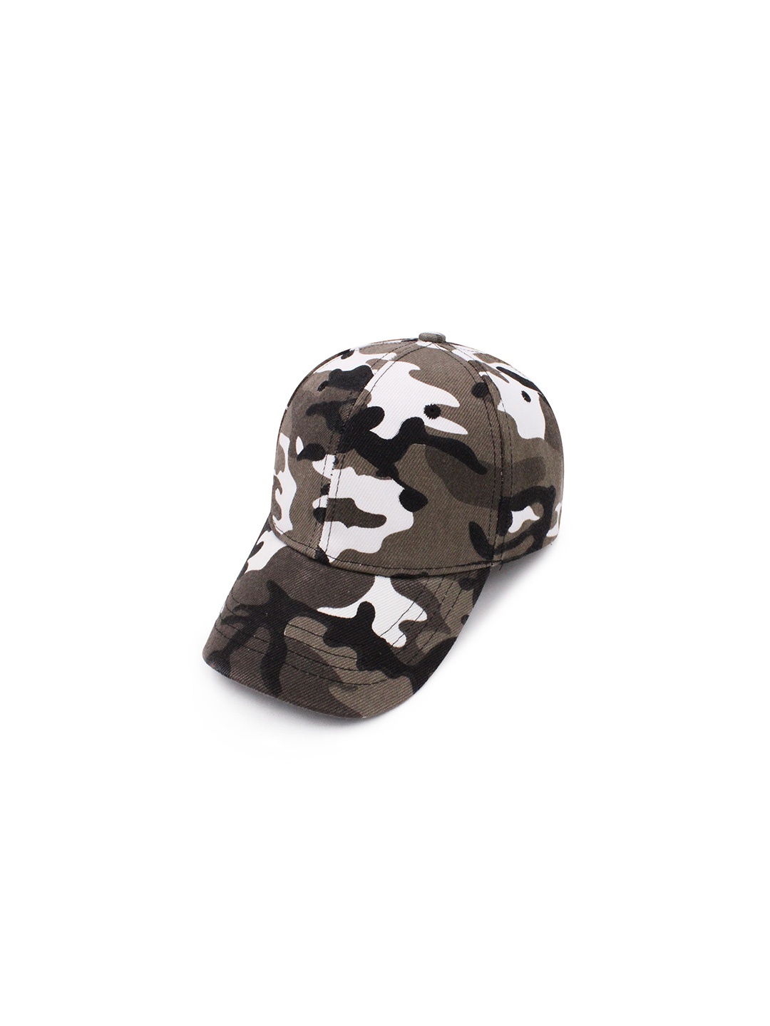 

JENNA Men Printed Baseball Cap, Brown