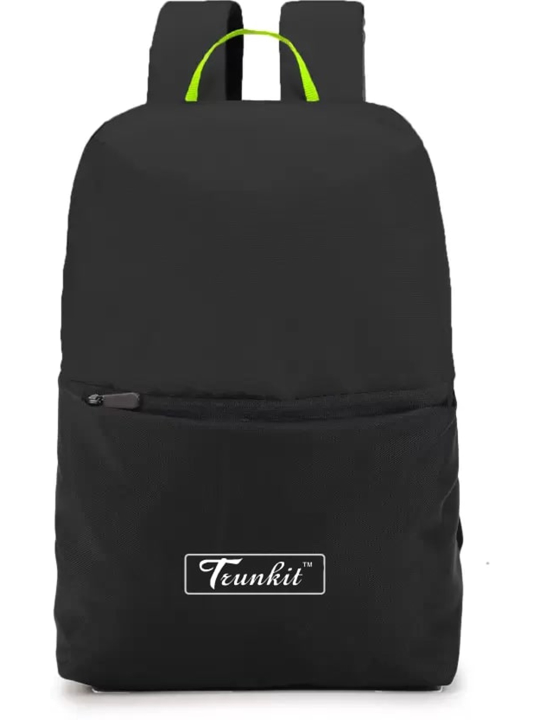 

TRUNKIT Unisex Typography Backpack, Black