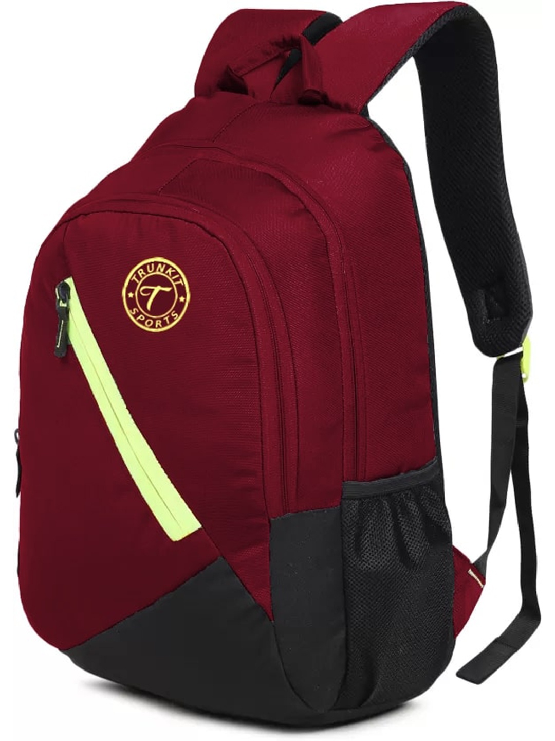 

TRUNKIT Unisex Brand Logo Backpack, Red