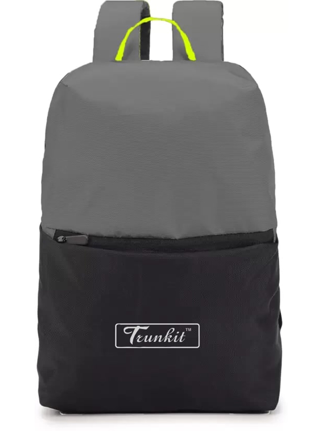 

TRUNKIT Unisex Brand Logo Backpack, Grey