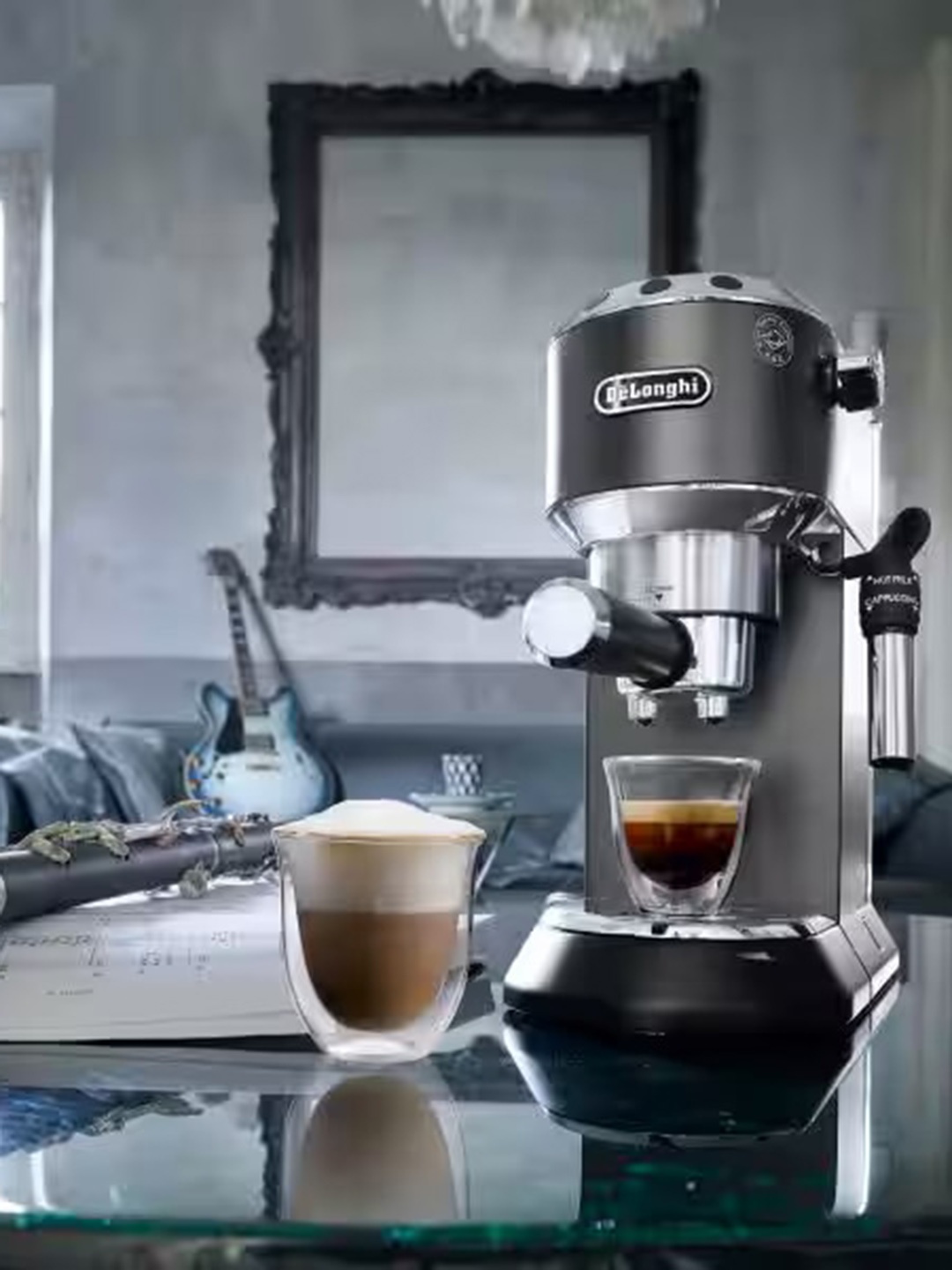 

Delonghi Black 1350W Stainless Steel Electric Coffee Maker