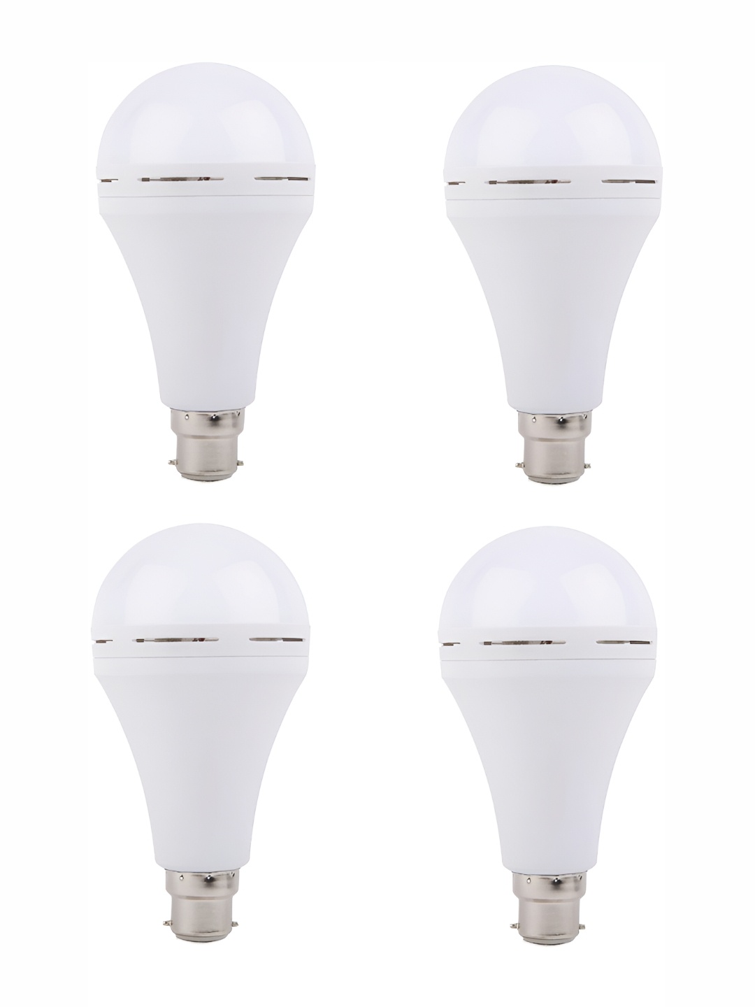 

SPARK WORLD White 4 Pieces Phyllo Globe B22 Inverter Bulb- 9 W