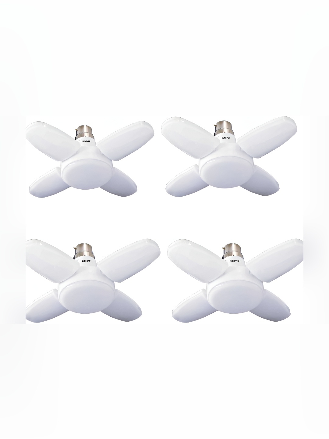 

SPARK WORLD White 4 Pieces Contemporary Acrylic Ceiling Lamps