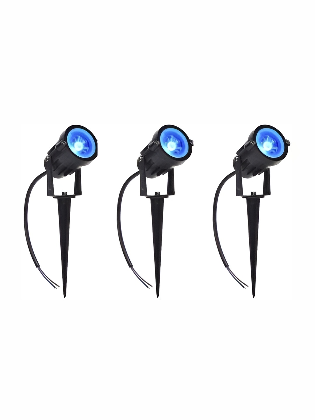 

SPARK WORLD Blue 3 Pieces Quirky LED Bulbs
