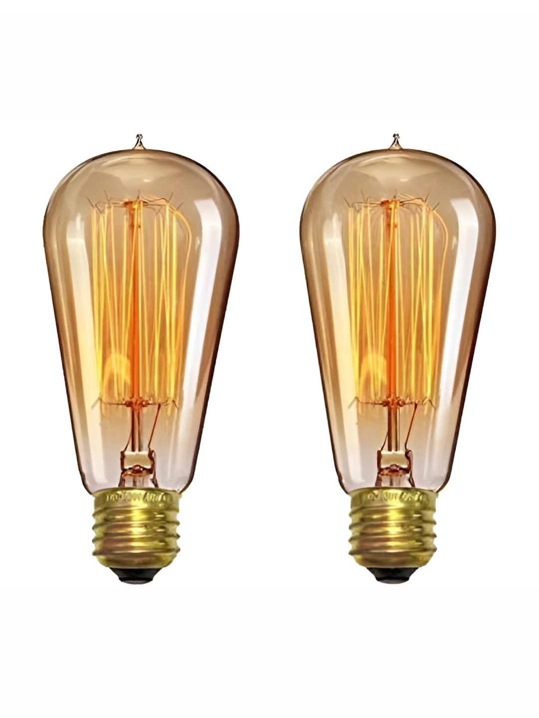 

SPARK WORLD Yellow 2 Pieces 40 W Standard E27 LED Bulb