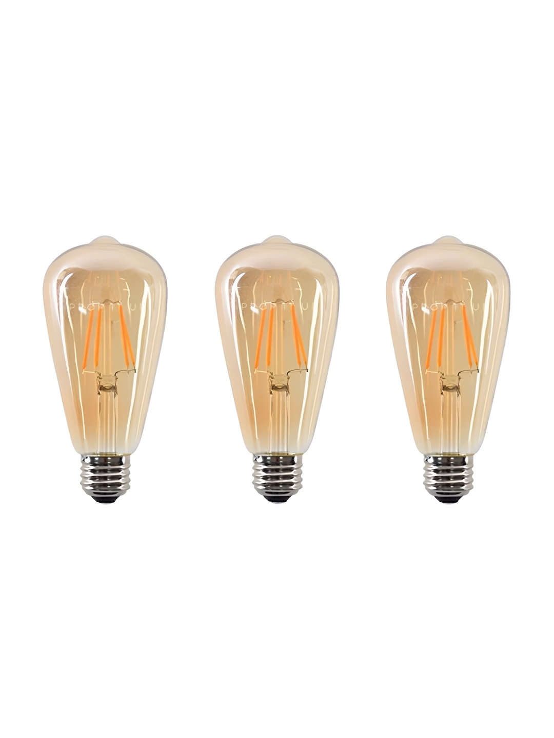 

SPARK WORLD Yellow 4 Pieces Glass Semi Sphere Ceiling Lamps