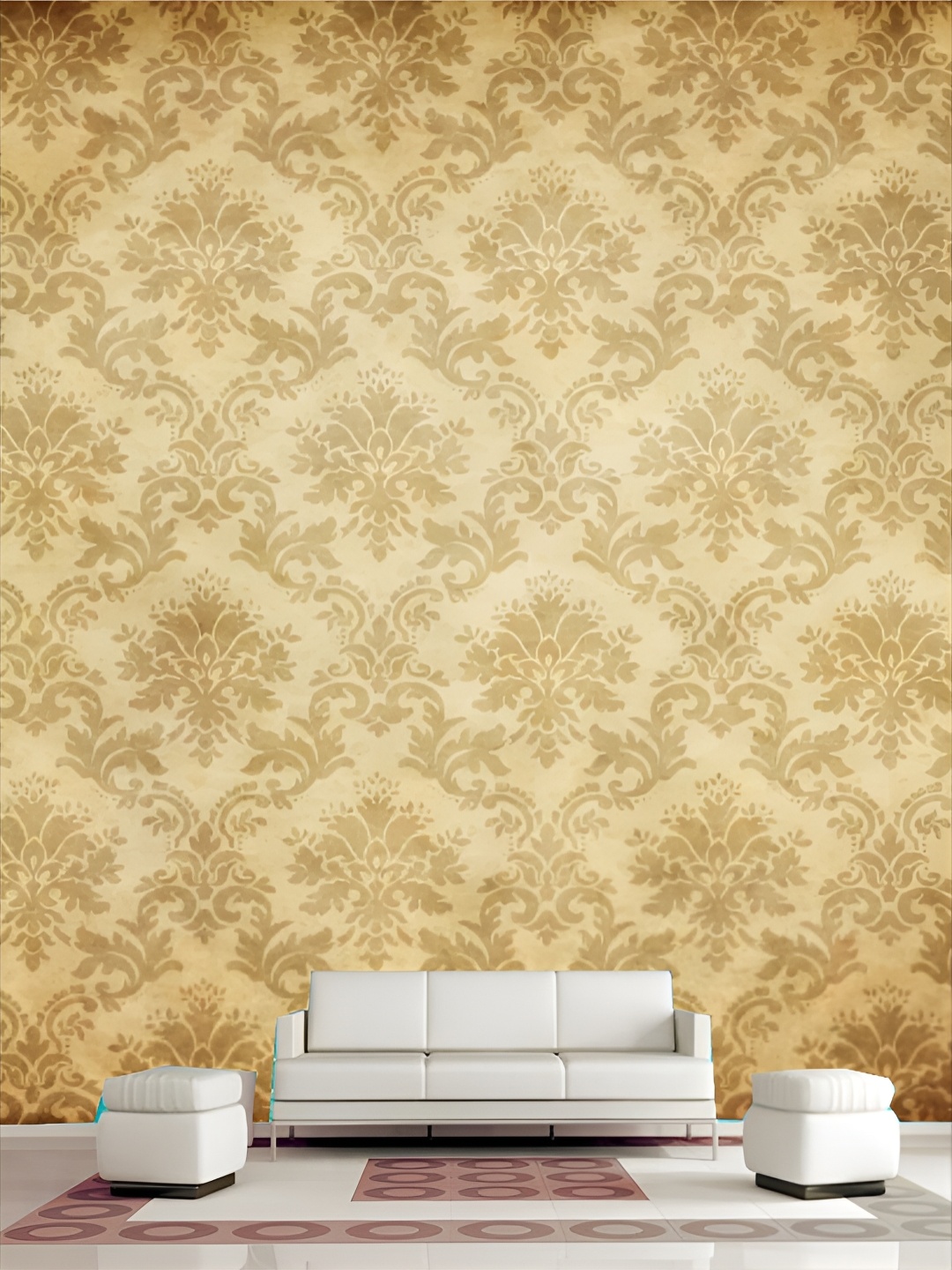 

Aura Yellow Printed Self Adhesive 3D Printed Wall Sticker