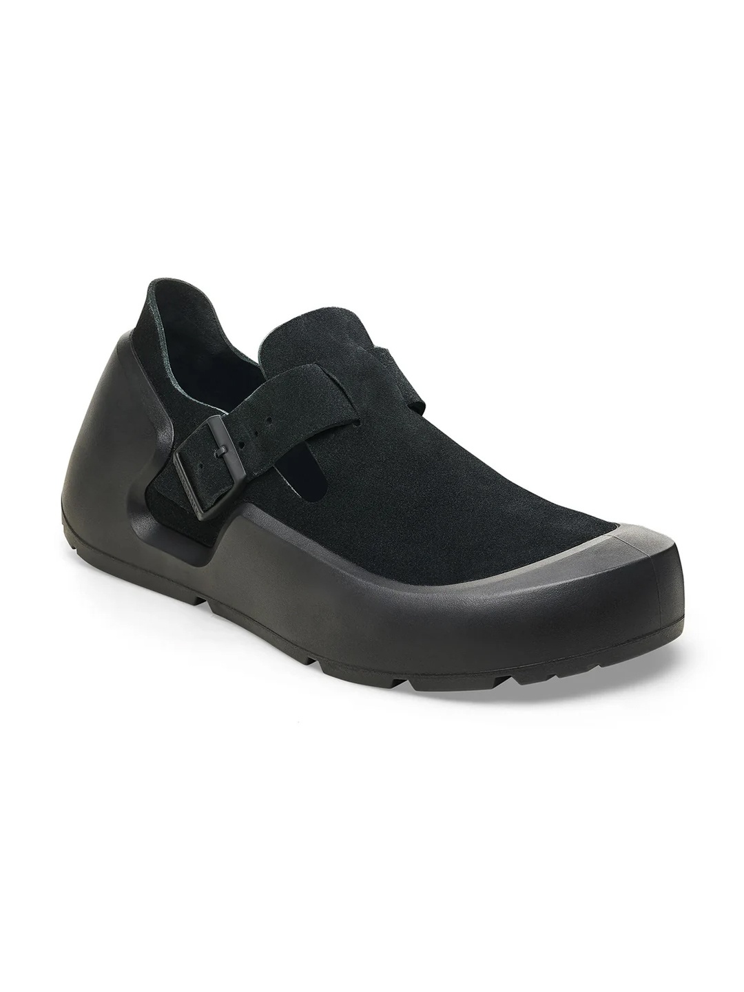

Birkenstock Unisex Reykjavik Buckle Closure Loafers, Black