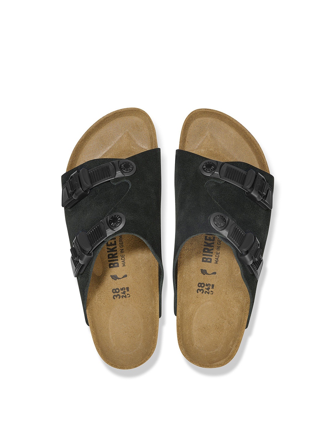 

Birkenstock Unisex Zurich Tech Narrow Width Comfort Sandals, Black