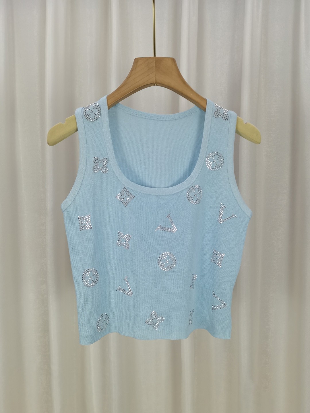 

StyleCast Girls Blue Round Neck Tank Top