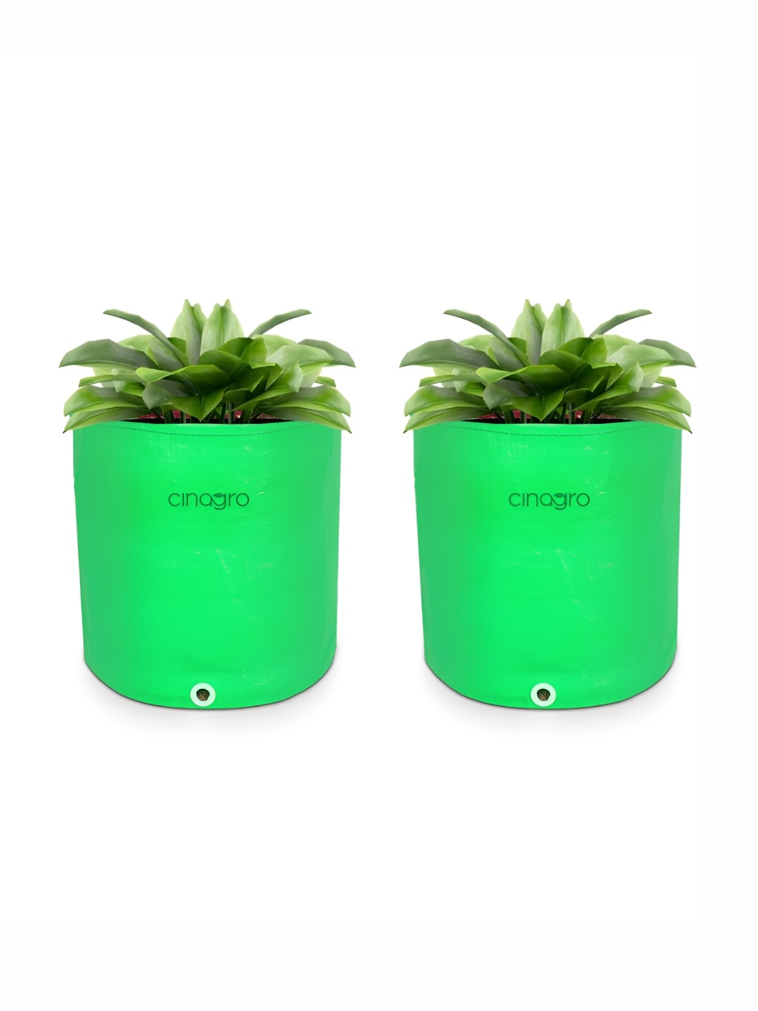 

Cinagro Green 2 Pieces Planters