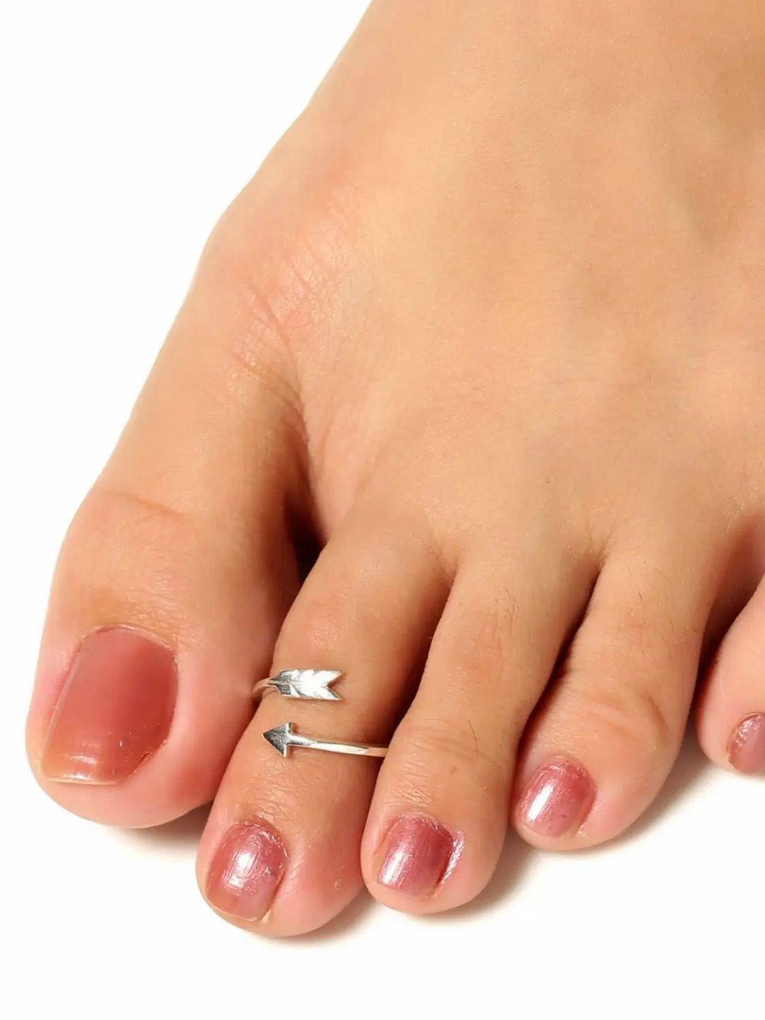 

Unniyarcha Silver-Plated Sterling Silver Toe Rings