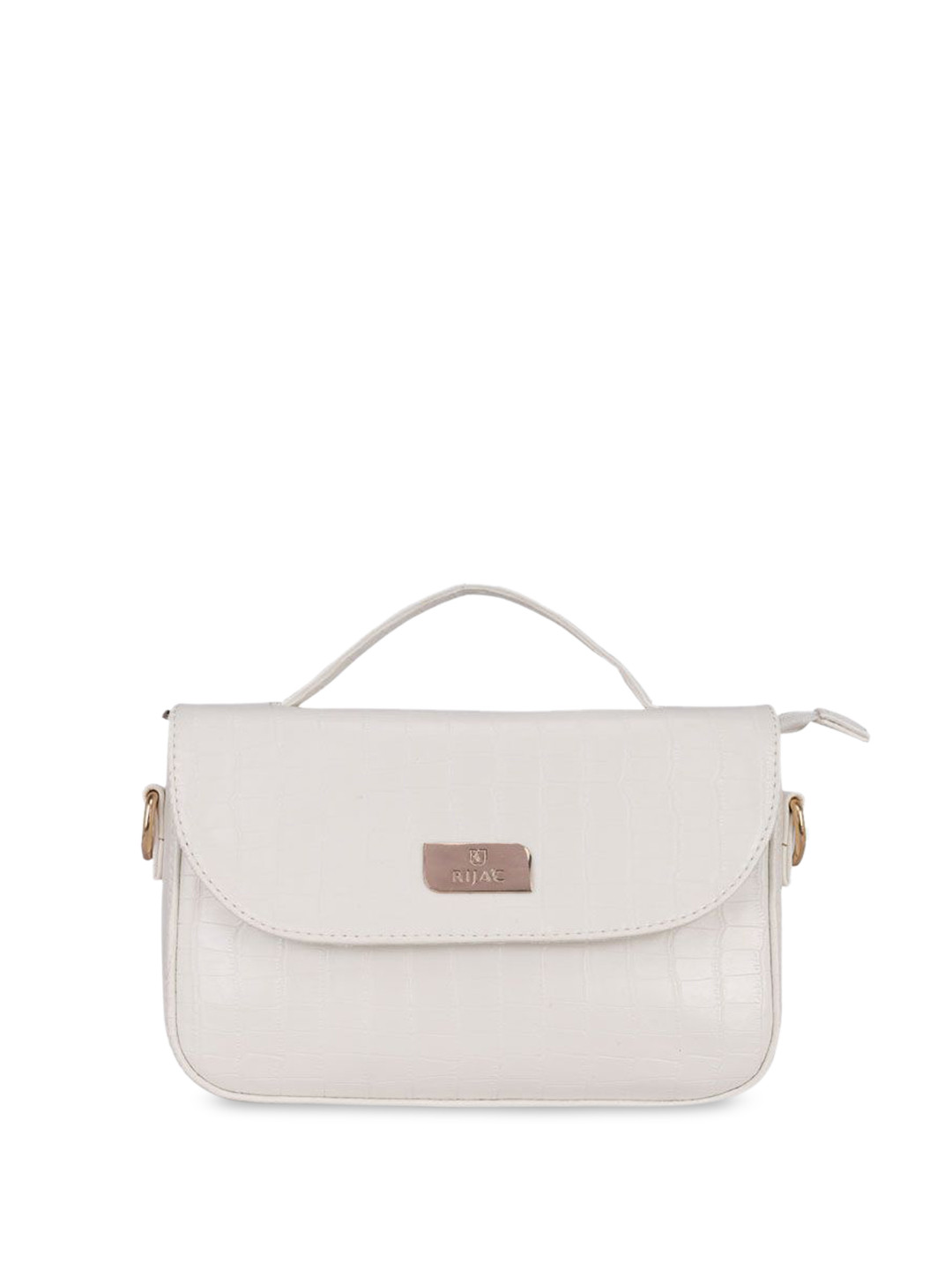 

RIJAC Structured Sling Bag, White