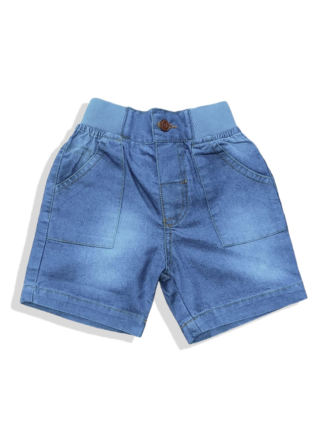 

CELEBRITY CLUB Boys Mid-Rise Denim Shorts, Blue
